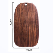 Load image into Gallery viewer, Black Walnut Whole Wood Kitchen Solid Wood Rootstock Fruit Cutting Board Lacquerless