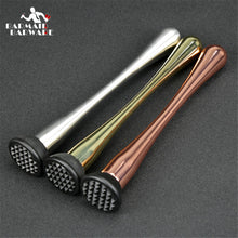 Load image into Gallery viewer, Bar Cocktail Muddler Mojito Stainless Steel Bar Mixer Barware DIY Drink Fruit Muddler Crushed Ice Barware Bar Tool