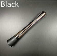 Load image into Gallery viewer, Bar Cocktail Muddler Mojito Stainless Steel Bar Mixer Barware DIY Drink Fruit Muddler Crushed Ice Barware Bar Tool