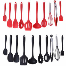 Load image into Gallery viewer, 10Pcs/set Nonstick Cookware Set Silicone Spatula Spoon Kitchen Utensils DIY Kitchen Cooking Tools
