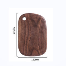 Load image into Gallery viewer, Black Walnut Whole Wood Kitchen Solid Wood Rootstock Fruit Cutting Board Lacquerless
