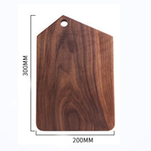 Load image into Gallery viewer, Black Walnut Whole Wood Kitchen Solid Wood Rootstock Fruit Cutting Board Lacquerless
