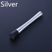 Load image into Gallery viewer, Bar Cocktail Muddler Mojito Stainless Steel Bar Mixer Barware DIY Drink Fruit Muddler Crushed Ice Barware Bar Tool
