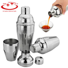 Load image into Gallery viewer, 1pcs (250ml / 350ml / ) Stainless Steel Food Grade Wine Shaker Cocktail Martini Mixer for Barware Bar Party Drink Home Wholesale
