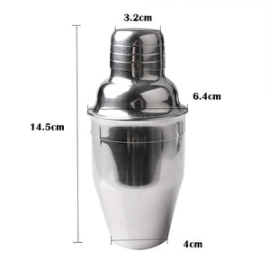 1pcs (250ml / 350ml / ) Stainless Steel Food Grade Wine Shaker Cocktail Martini Mixer for Barware Bar Party Drink Home Wholesale