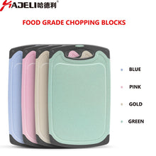 Load image into Gallery viewer, HADELI Antibacterial Chopping Board Multifunction PP Plastic Heat Resistant chopping Blocks Fruit Cutting Boards Kitchen Tools
