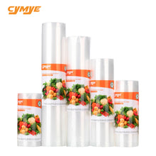 Load image into Gallery viewer, Cymye food Storage saver bags VB01 Vacuum Plastic roll custom size Bags For Kitchen Vacuum Sealer to keep food fresh
