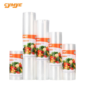 Cymye food Storage saver bags VB01 Vacuum Plastic roll custom size Bags For Kitchen Vacuum Sealer to keep food fresh