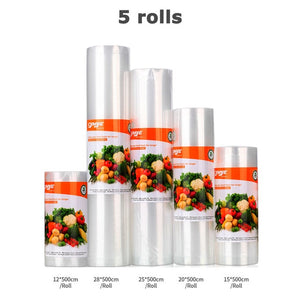 Cymye food Storage saver bags VB01 Vacuum Plastic roll custom size Bags For Kitchen Vacuum Sealer to keep food fresh