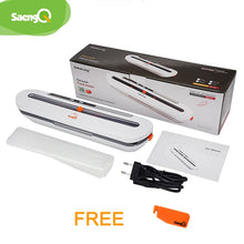 Load image into Gallery viewer, saengQ Best Vacuum Food Sealer 220V/110V Automatic Commercial Household Food Vacuum Sealer Packaging Machine Include 10Pcs Bags
